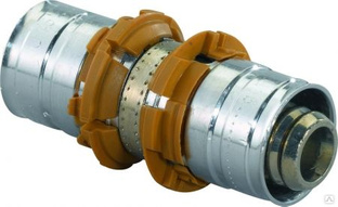 UPONOR S-PRESS СОЕДИНИТЕЛЬ ЛАТУННЫЙ 16-16 '10В
