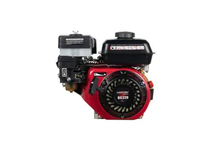 Двигатель VERTON GARDEN BS-220 (раб.V двиг.212 см3,макс. мощн.5.0кВт/7.0л.с,d вала 20мм,V топ.бака 3.6 л.ручн. зап.)