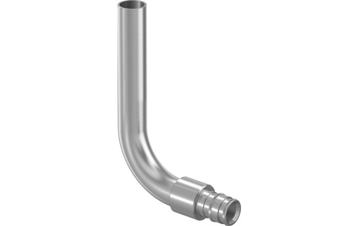 UPONOR SMART RADI Q&E УГОЛЬНИК ИЗ ПОКРЫТОЙ МЕДНОЙ ТРУБКИ 20-15CU L=300ММ '2Ф