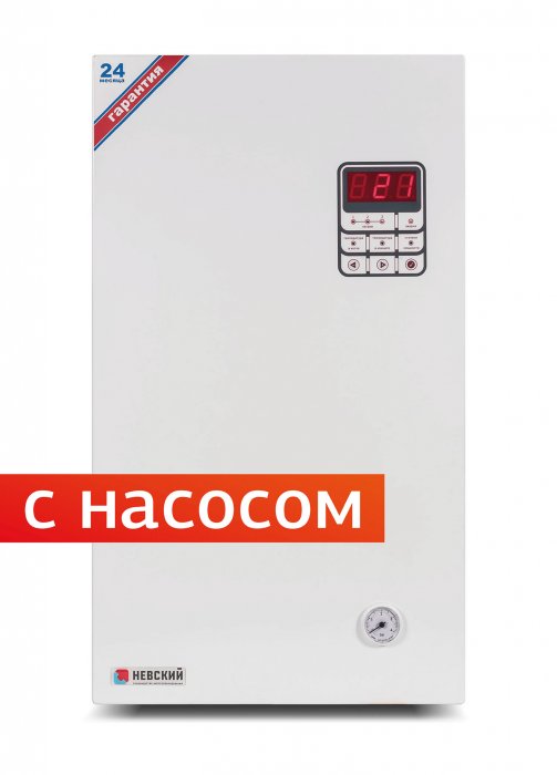 Котел электрический "Невский" КЭН-КН-07,5 кВт "Комфорт-Плюс", 90 °С 4 bar