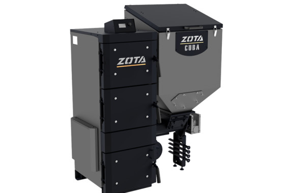 Котел автоматический Zota «Cuba» 15 кВт, шнек 133, DM-320, D дымохода 120