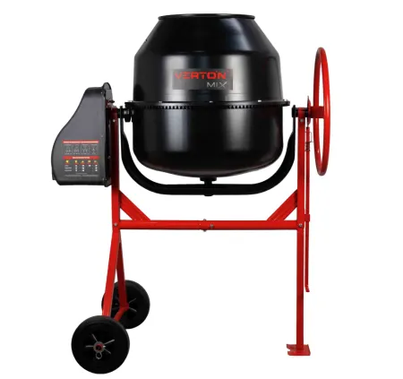Бетоносмеситель VERTON MIX СМ-220 (мощность 950 Вт,венец чугунный,V бака 220л, d барабана 650 мм)