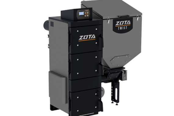 Котел автоматический ZOTA "Twist" 20 кВт (Optima 2.0) (котел+бункер 270л+ механизм подачи с горелкой)