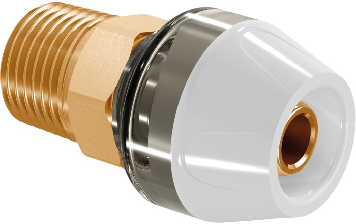 UPONOR RTM ШТУЦЕР С НАРУЖНОЙ РЕЗЬБОЙ ЛАТУНЬ 16-1/2"НР '48А