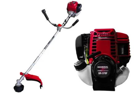 Триммер бенз. VERTON garden BR-370F (V двигателя 37 см3,мощность 1.4 л.с./0.73 кВт,проффесиональный ранец,цельная штанга,диск 40т,катушка)
