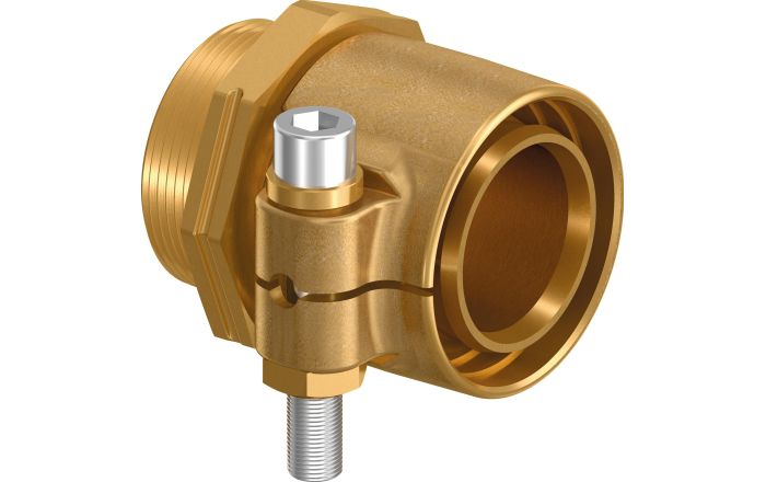 UPONOR WIPEX ЗАЖИМНОЙ НАКОНЕЧНИК PN6 90X8,2-G3"НР '1И
