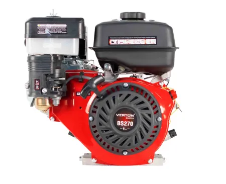 Двигатель VERTON GARDEN BS-270 (раб.V двиг.270 см3,макс. мощн.,6.6кВт/9л.с,d вала 25мм,V топ.бака 6 л.ручн. зап.)