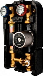 Насосная группа для твердотопливных котлов 1" с насосом Grundfos UPSO 25-65 в теплоизоляции