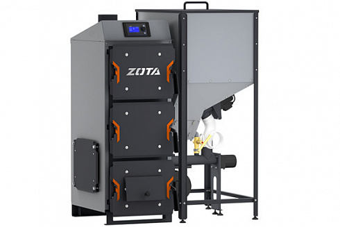 Котел автоматический ZOTA "Focus" 12 кВт (бункер 200л)