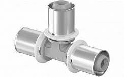 UPONOR S-PRESS ТРОЙНИК РАВНОПРОХОДНОЙ КОМПОЗИЦИОННЫЙ PPSU 20-20-20 '10Ф