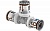 UPONOR S-PRESS PLUS ТРОЙНИК РАВНОПРОХОДНОЙ ЛАТУННЫЙ 16-16-16 '10И