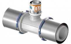 UPONOR S-PRESS ТРОЙНИК РЕДУКЦИОННЫЙ КОМПОЗИЦИОННЫЙ PPSU 40-25-32 '5С