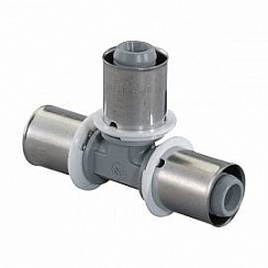 UPONOR S-PRESS ТРОЙНИК РАВНОПРОХОДНОЙ КОМПОЗИЦИОННЫЙ PPSU 16-16-16 '10Ф