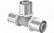UPONOR S-PRESS ТРОЙНИК РЕДУКЦИОННЫЙ КОМПОЗИЦИОННЫЙ PPSU 32-25-25 '5И